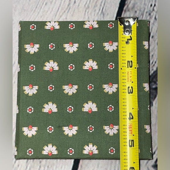 Vintage Grandmacore post it note keeper w/pen - trinket box - prayer box - Picture 6 of 6